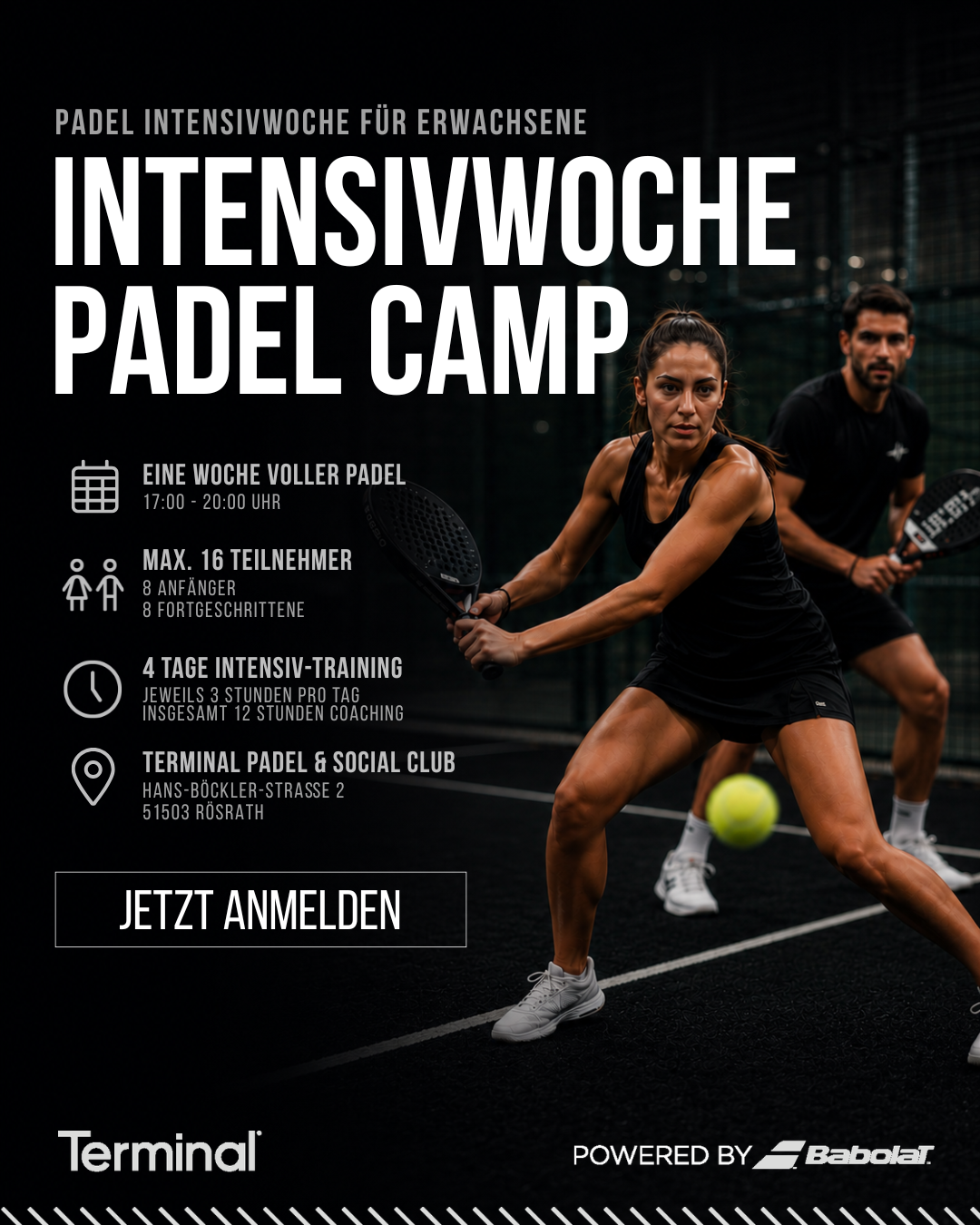 Intensivwoche Padel-Camp Erwachsene