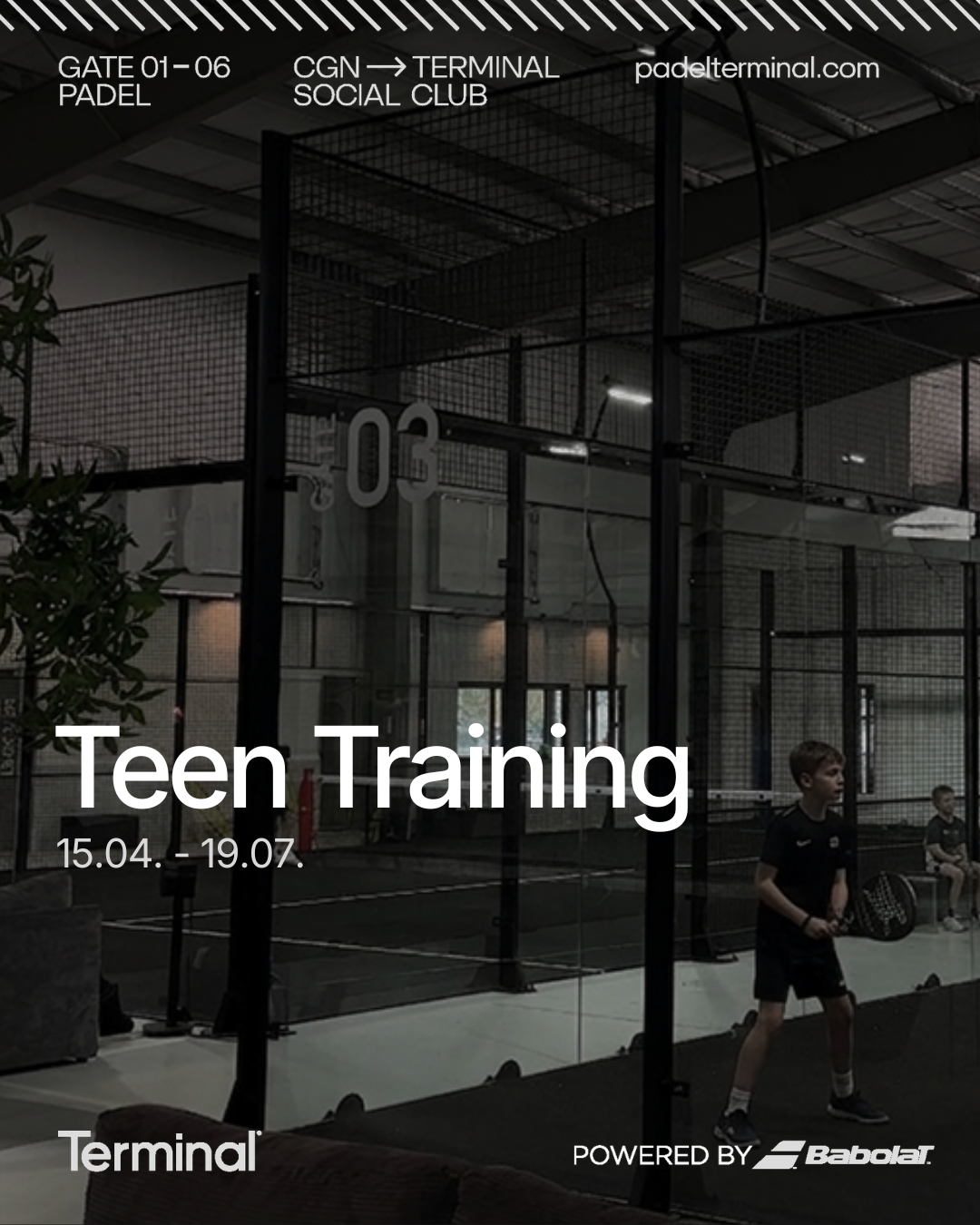 Padel Youngsters - Teens (12-17 Jahre) 12 Wochen